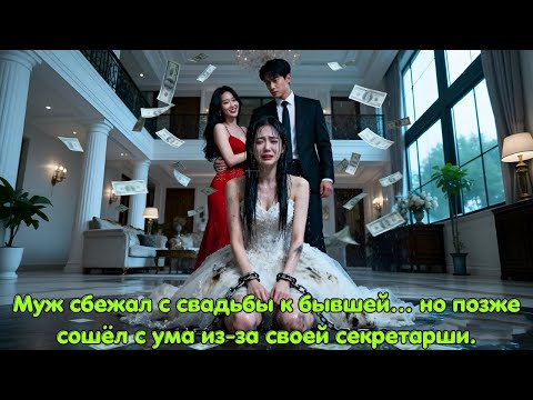 Муж сбежал с свадьбы к бывшей… но позже сошёл с ума из-за своей секретарши.