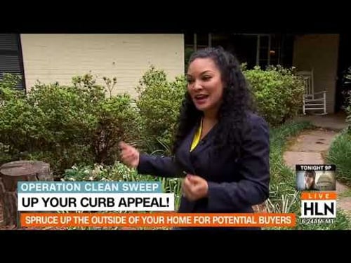 Egypt Sherrod Shows Easy Ways To Increase Your Curb Appeal on "Clean Sweep"