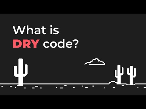 What is DRY code?