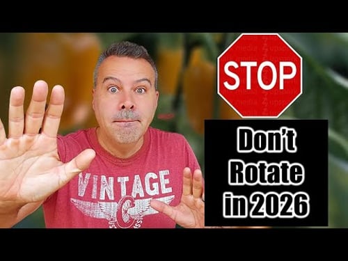 DO NOT Rotate Your Crops in 2026 Unless You Have This Issue