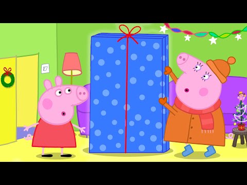 Peppa Pig Guess the GIANT Mystery Gift! 😮 Peppa&George: Secret Santa | Tales Full Episodes | 21 Mins