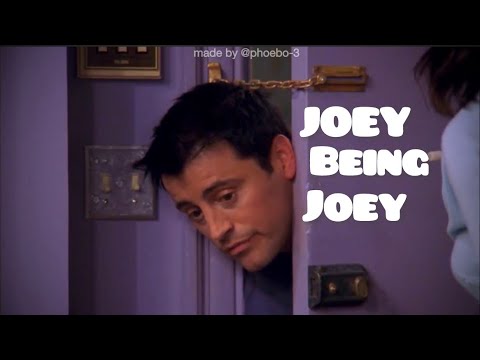 Joey Tribbiani- A child trapped in an adult’s body