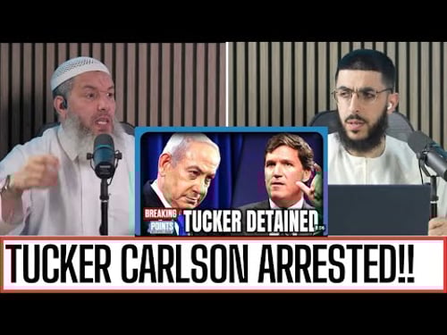 TUCKER CARLSON SEIZED & INTERROGATED BY ISRAEL