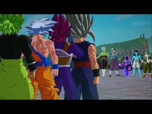 Z Fighters Vs Manga Bosses - Dragon Ball Sparking! Zero