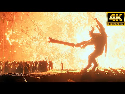 DIABLO Humans Vs Demons War Fight Scene FULL BATTLE 4K ULTRA HD
