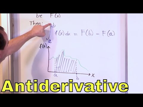 02 - Fundamental Theorem of Calculus, Part 1 - Learn Antiderivatives & Derivatives