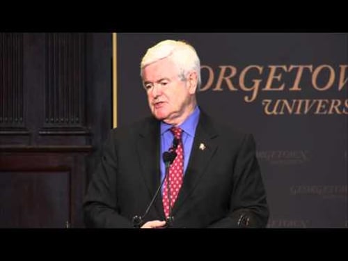 An Address by Newt Gingrich