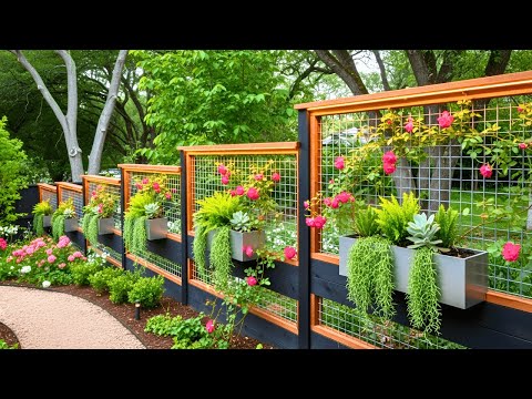 100+ Incredible Fence Garden Ideas for Your Backyard Oasis: Privacy, Style & Easy DIY Solutions 2026
