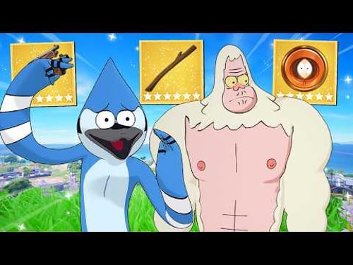 The *REGULAR SHOW* Challenge in Fortnite