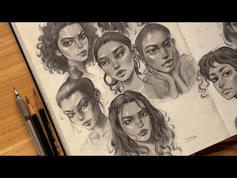 How I Shade my portraits