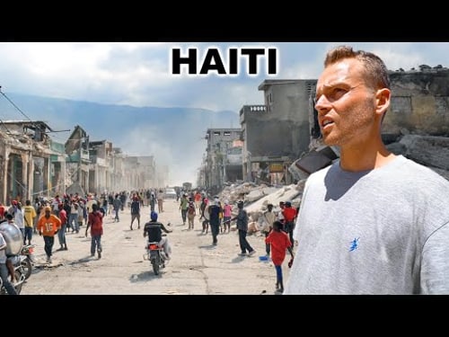 Caught in Shooting in Haiti's Biggest Slum (terrifying)