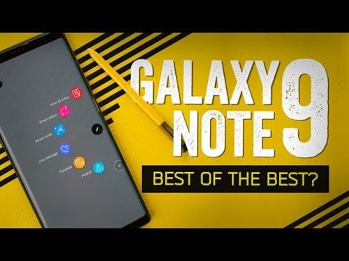 Galaxy Note 9 Hands-On: Look At This Absolute Unit