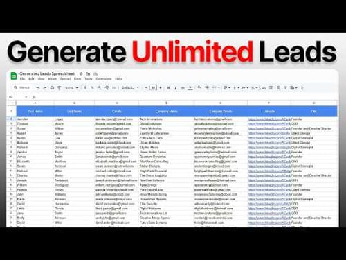 The Only Lead Generation Video You Will Ever Need