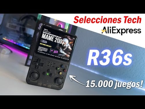 15.000 juegos en tu bolsillo por 30€ : Review Consola R36S