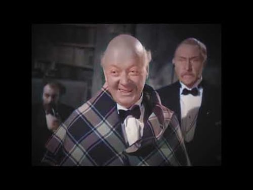 Sherlock Homes The House of Fear 1942 Starring Basil Rathbone and Nigel Bruce Colourised