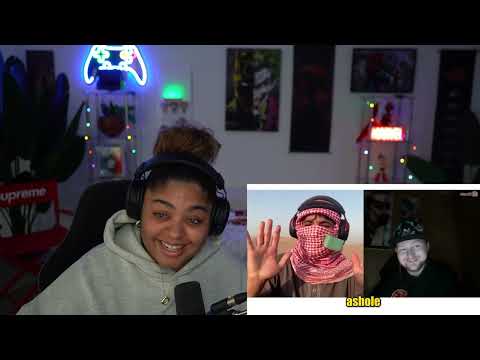 MASKED ARAB - Omegle... But I'm in the DESERT 🏜️🐪🤣 REACTION