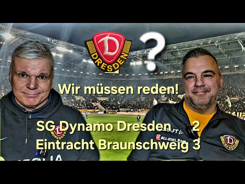 Dynamo Dresden - Eintracht Braunschweig 2:3 | Pilotprojekt: Göran & Steffen sprechen über das Spiel.