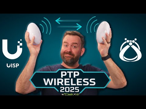 Why Run Cables?? Complete PTP Setup Guide 2025 ft. UISP Wave!