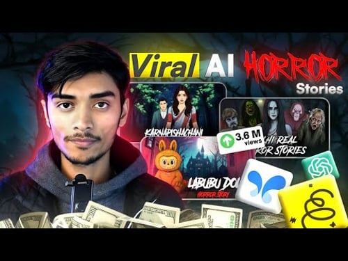 AI Horror Documentary Stories That Go VIRAL 🔥 | Make Videos Using 100% FREE AI Tools