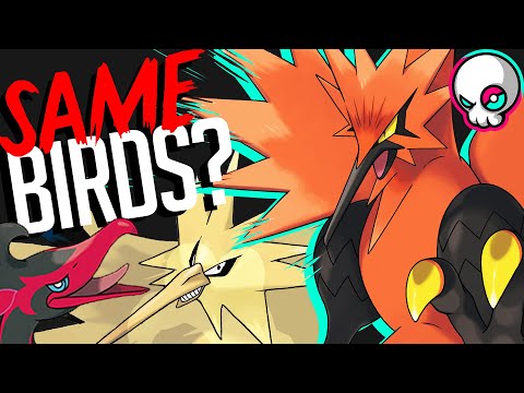 How Galarian Articuno, Zapdos, and Moltres CLASH! | Gnoggin - Pokemon Origins