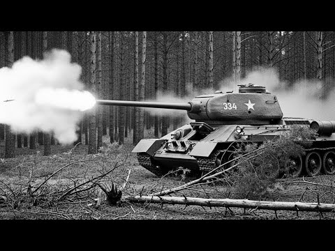 Как один наводчик Т-34 своим «несанкционированным» огнем уничтожил целую танковую колонну