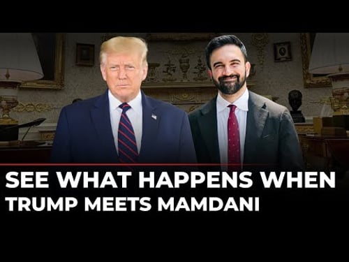Rare Face-Off LIVE: Trump Meets Mamdani | Trump–Mamdani Meeting at the White House | US News | NYC