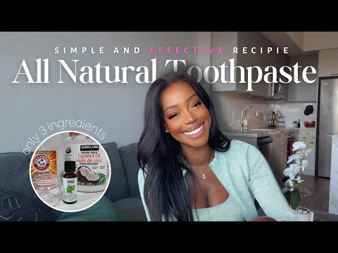 Desire a Whiter Smile? Try This Effective Homemade Toothpaste