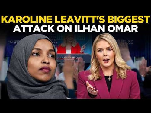 Karoline Leavitt LIVE: Karoline Leavitt TORCHES Ilhan Omar in Explosive Briefing | White House