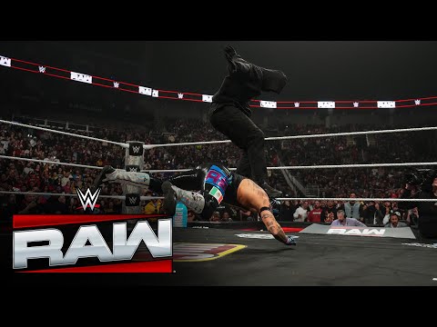 Rey Mysterio es atacado por el enmascarado misterioso: Raw highlights, 8 de Dic, 2025
