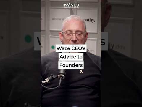 Waze Founder: "Being able to get your product out there - that's your competition"