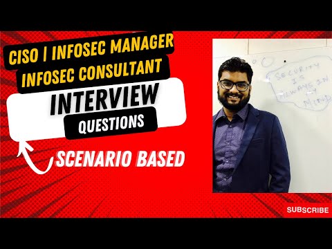 Information Security Manager interview questions and answer