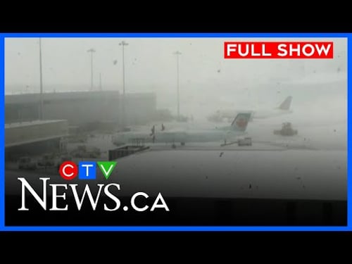 Winter storm leaves travellers stranded in Winnipeg | CTV News Winnipeg at Five for January 26, 2026