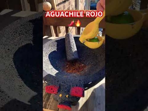 AGUACHILE ROJO! UNA DELICIA 🔥🌶