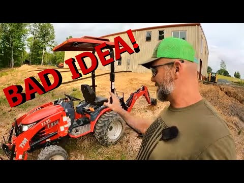 Wrong tractor! TYM Backhoe issue or ??