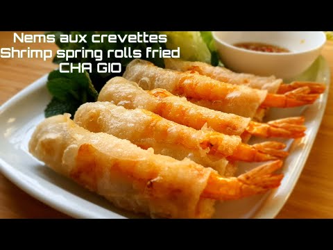 FRIED SHRIMP SPRINGS ROLLS RECIPE | VIETNAMESE FRIED SPRING ROLLS | EGGS ROLLS