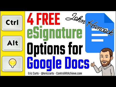 4 Free eSignature Options for Google Docs