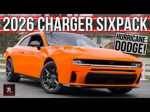 The 2026 Dodge Charger SIXPACK Scat Pack Is A Twin-Turbo Muscle Car With Import Tuner Vibes