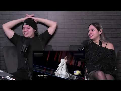 外国人看周深萨顶顶《左手指月》,看出表情包 #reaction #reactionvideo #reactionshorts