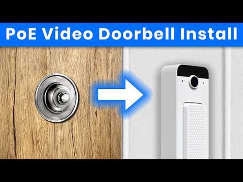 How to install a wired video doorbell | UniFi Doorbell Lite