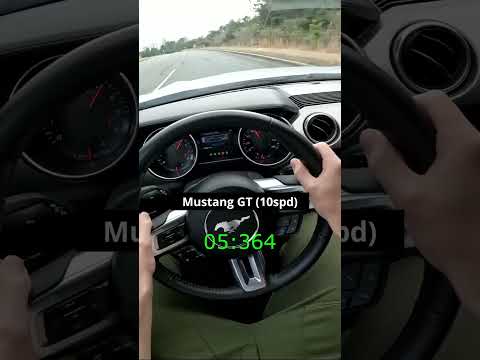 Mustang GT vs. Shelby GT350