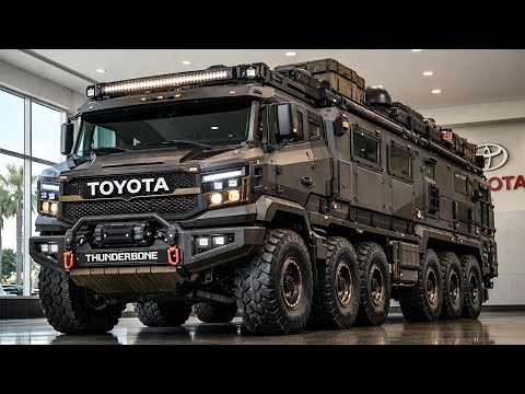 This 12x12 Toyota 2026 THUNDERBONE is the CRAZIEST Motorhome Ever Built!