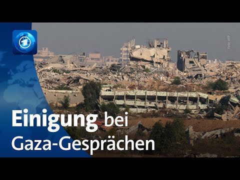 Krieg in Nahost: Einigung bei Gaza-Gesprächen verkündet