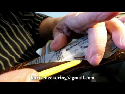 Gunstock Checkering A to Z - Border Lines and Master Lines