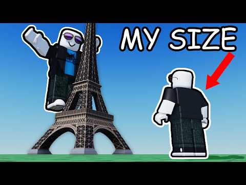 reaching IMPOSSIBLE size in Roblox how big will you grow...