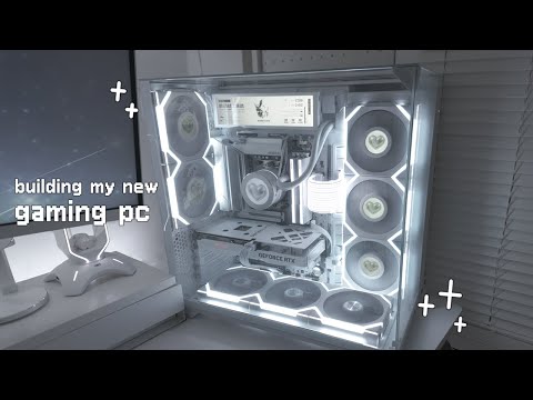 2nd White Gaming PC Build🔧Lian Li | 9700x | rtx4060🤍