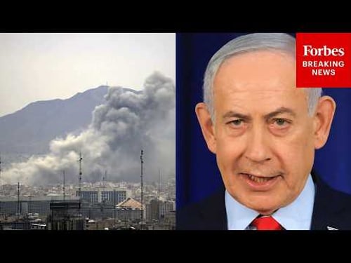 BREAKING NEWS: Israeli Prime Minister Benjamin Netanyahu Holds A Press Briefing On The War In Iran