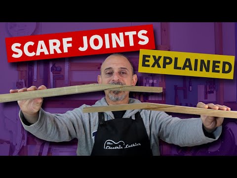 Scarf Joints for a Guitar Neck - Not That complicated