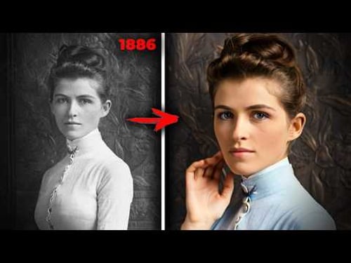 The Most Beautiful Women From 100 Years Ago — Brought to Life