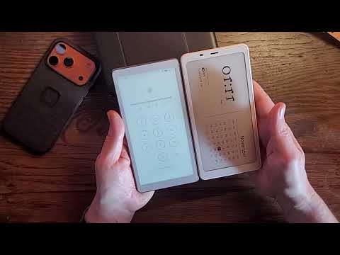 Viwoods AI Paper Reader With Bluetooth Keyboard Compared to Boox Palma 2