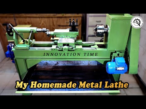 How to make a Homemade Lathe machine